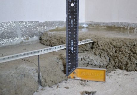 Толщина бетона под разные поверхности
