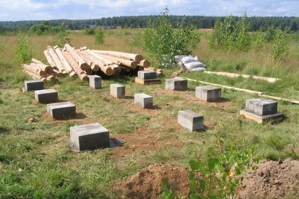 Столбчатый фундамент своими руками