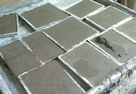 Как сделать тротуарную плитку своими руками