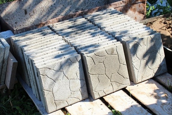 тротуарная плитка своими руками