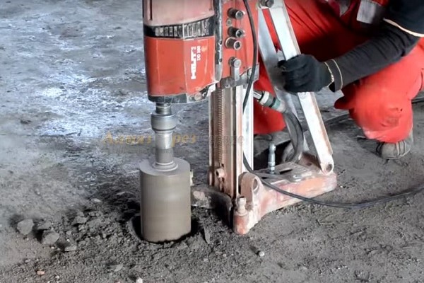 Алмазное бурение бетона и его особенности