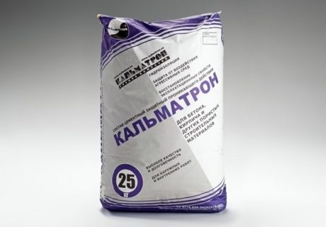 Гидроизоляция для бетона Кальматрон